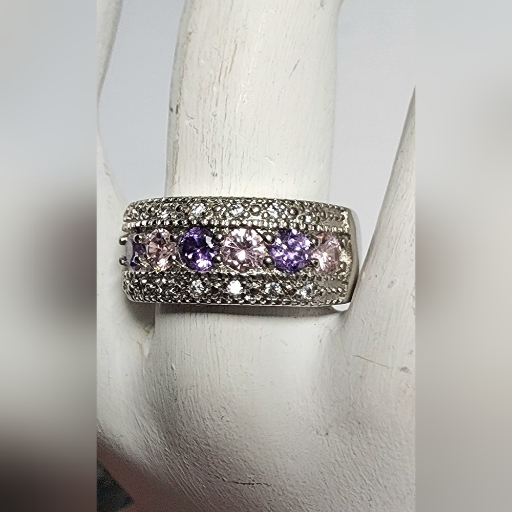 PURPLE PRINCESS RING SIZE 8